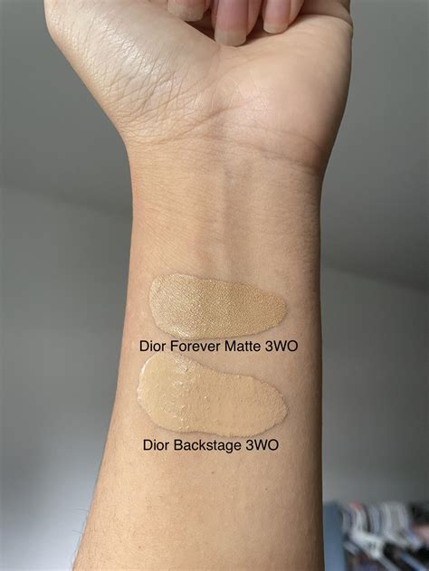 dior backstage foundation 3wo